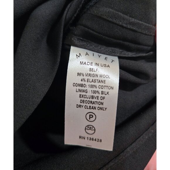 Maiyet Women's Wool Mini Skirt – Size 2 - Picture 9 of 14